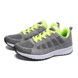 Women's Breathable Lightweight Lace-Up Sneakers