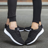 Women's Breathable Lightweight Lace-Up Sneakers