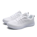 Women's Breathable Lightweight Lace-Up Sneakers