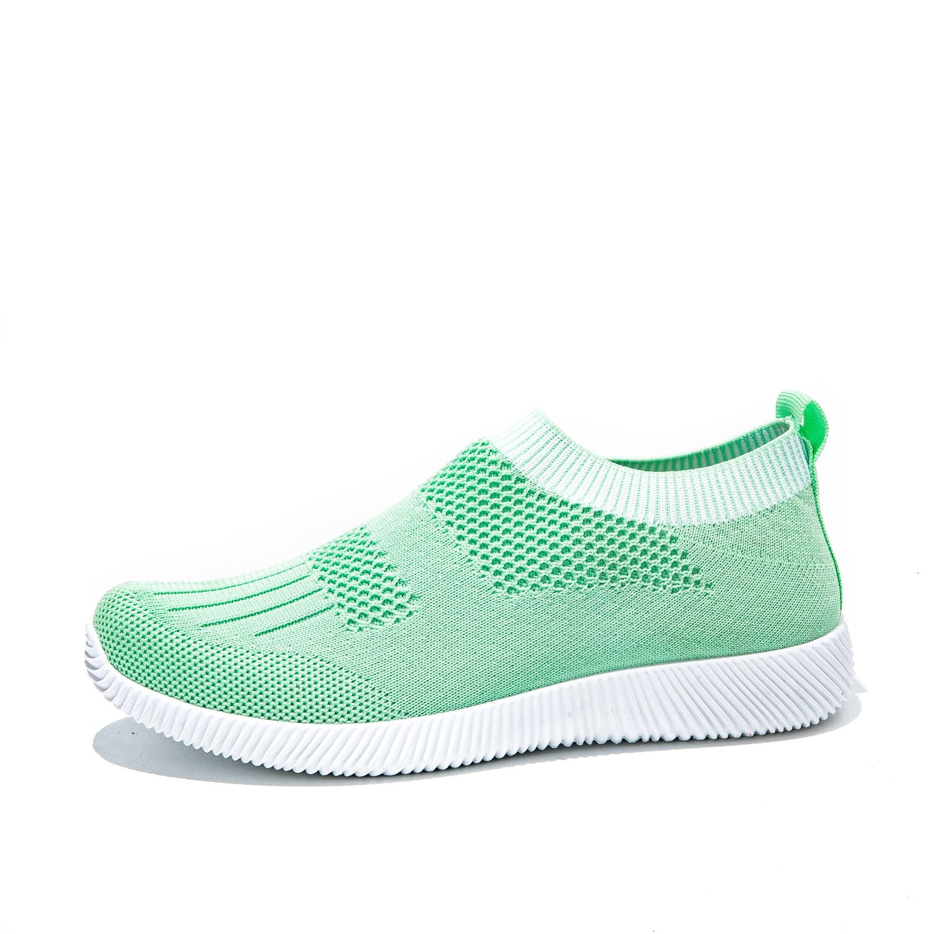 Women Shoes Knitting Net Surface Breathable Non-Slip Sneakers