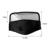 Outdoor Protective Face Mask With Eyes Shield (3pcs)