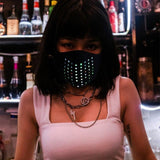 Voice-activated LED Mask