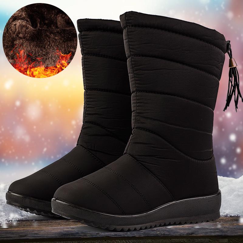 Women's New Waterproof Snow Boots Shoes