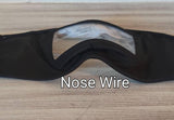 Transparent Face Mask With Nose Wire