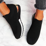 Women's Daily Slip-On Knit Sneakers