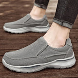 Men's Loafers & Slip-Ons Classic Daily Canvas Wear Proof Walking Shoes
